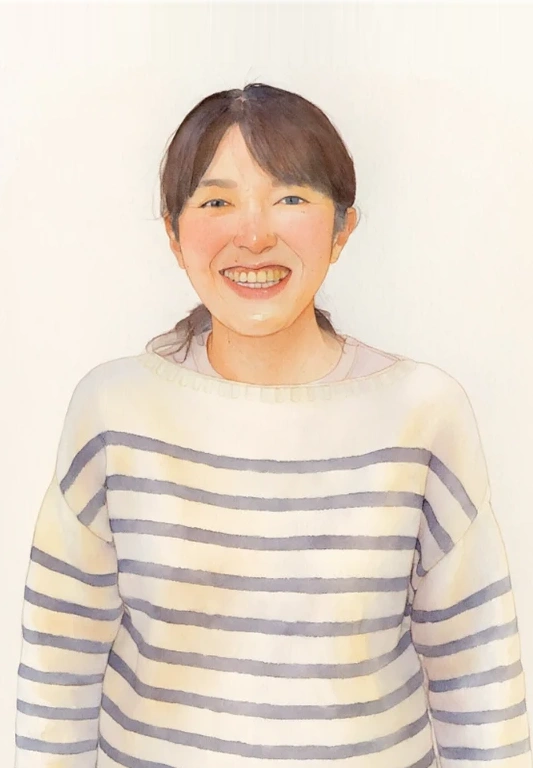 医療事務の似顔絵